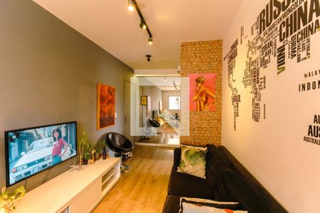 Sala de apartamento à venda com 2 quartos, 45m² em Brás, São Paulo
