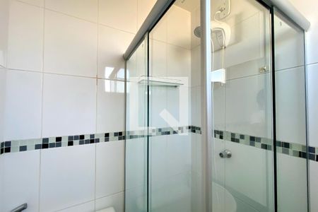 Banheiro da Suíte 1 de apartamento à venda com 2 quartos, 60m² em Estoril, Belo Horizonte