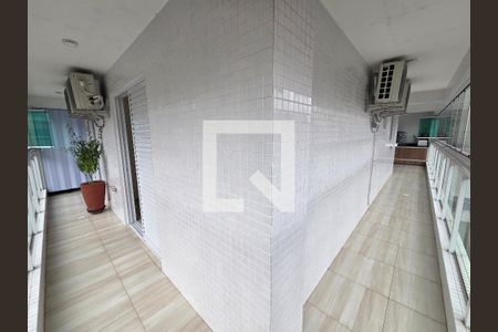 Varanda de apartamento para alugar com 3 quartos, 116m² em Vila Caiçara, Praia Grande