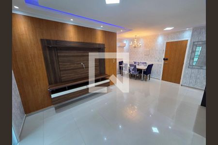 Sala de apartamento para alugar com 3 quartos, 116m² em Vila Caiçara, Praia Grande