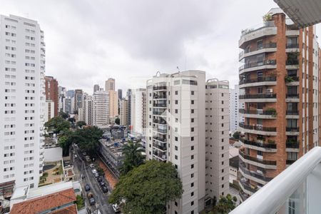 Vista da Varanda de apartamento para alugar com 4 quartos, 161m² em Vila Nova Conceição, São Paulo