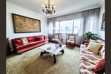 Sala de apartamento à venda com 3 quartos, 157m² em Higienópolis, São Paulo