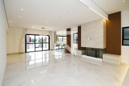 Sala de casa de condomínio para alugar com 4 quartos, 381m² em Parque Dom Henrique, Cotia