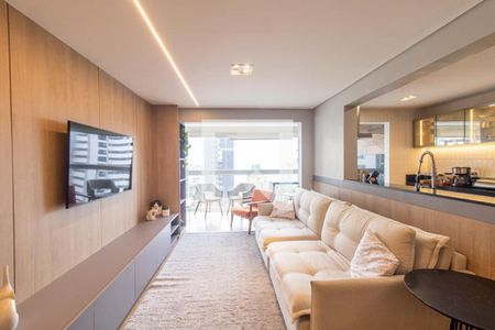 Sala de apartamento à venda com 3 quartos, 120m² em Água Verde, Curitiba