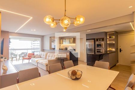 Sala de apartamento à venda com 3 quartos, 120m² em Água Verde, Curitiba