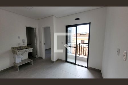 Sala/Cozinha de apartamento para alugar com 1 quarto, 28m² em Parque da Vila Prudente, São Paulo