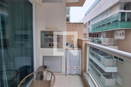 Varanda da Sala de apartamento à venda com 3 quartos, 96m² em Santa Rosa, Niterói