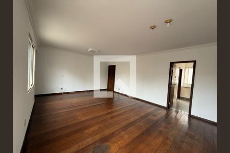 Sala  de apartamento à venda com 3 quartos, 119m² em Serra, Belo Horizonte