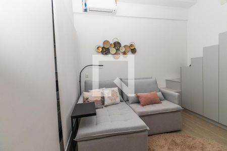 Sala de apartamento para alugar com 1 quarto, 28m² em Perdizes, São Paulo