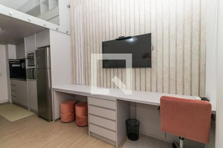 Sala de apartamento para alugar com 1 quarto, 28m² em Perdizes, São Paulo