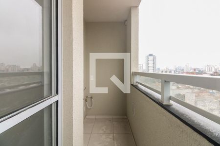Varanda  de apartamento para alugar com 2 quartos, 42m² em Vila Esperança, São Paulo