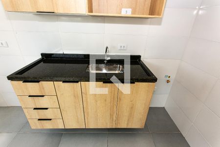 Sala/cozinha de apartamento para alugar com 1 quarto, 33m² em Tatuapé, São Paulo