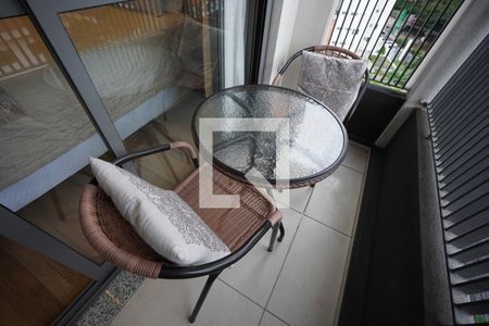 Varanda de kitnet/studio para alugar com 1 quarto, 25m² em Vila Mariana, São Paulo