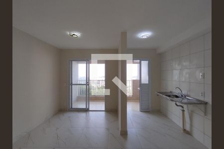 Sala/Cozinha de apartamento para alugar com 2 quartos, 56m² em Vila Moraes, São Paulo