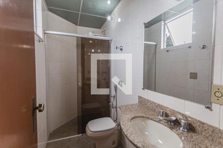 Banheiro da Suíte de apartamento à venda com 3 quartos, 100m² em Santa Efigênia, Belo Horizonte