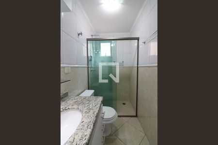Banheiro Social de apartamento para alugar com 1 quarto, 45m² em Vila Marlene, São Bernardo do Campo