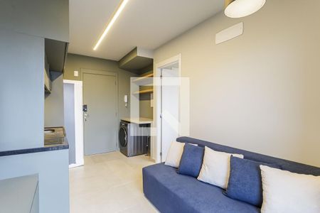 Sala de apartamento para alugar com 1 quarto, 26m² em Vila Olímpia, São Paulo