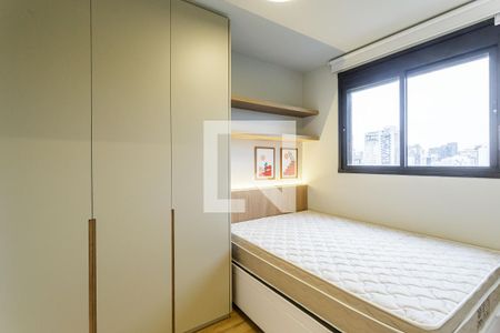 Quarto Suíte de apartamento para alugar com 1 quarto, 26m² em Vila Olímpia, São Paulo