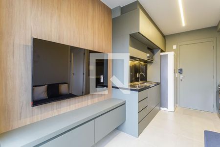 Sala de apartamento para alugar com 1 quarto, 26m² em Vila Olímpia, São Paulo