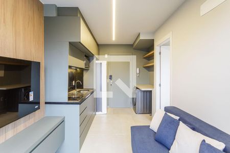 Sala de apartamento para alugar com 1 quarto, 26m² em Vila Olímpia, São Paulo