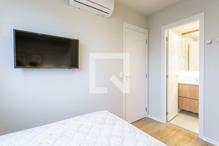 Quarto Suíte de apartamento para alugar com 1 quarto, 26m² em Vila Olímpia, São Paulo