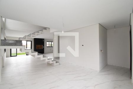 Sala de casa de condomínio para alugar com 3 quartos, 211m² em Santa Felicidade, Curitiba