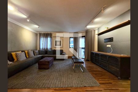Sala de apartamento para alugar com 3 quartos, 150m² em Moema, São Paulo