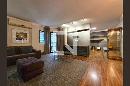 Sala de apartamento para alugar com 3 quartos, 150m² em Moema, São Paulo