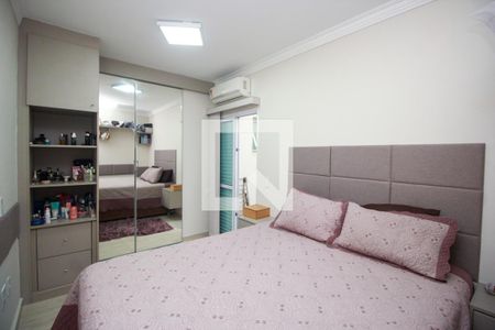 Suíte de casa à venda com 3 quartos, 106m² em Vila Clarice, Santo André