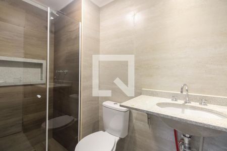 Banheiro  de apartamento para alugar com 1 quarto, 27m² em Vila Aricanduva, São Paulo
