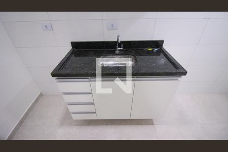 Sala/Cozinha de apartamento à venda com 1 quarto, 26m² em Quinta da Paineira, São Paulo