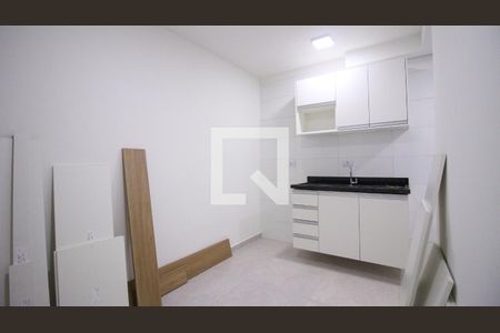 Sala/Cozinha de apartamento à venda com 1 quarto, 26m² em Quinta da Paineira, São Paulo