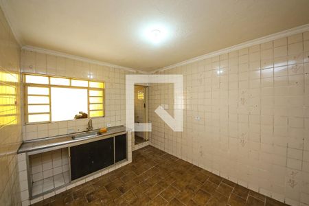 Cozinha de casa para alugar com 1 quarto, 40m² em Jardim Santa Adelia, São Paulo