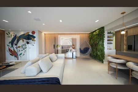 Sala de apartamento à venda com 3 quartos, 165m² em Vila Gilda, Santo André