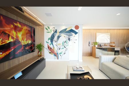 Sala de apartamento à venda com 3 quartos, 165m² em Vila Gilda, Santo André