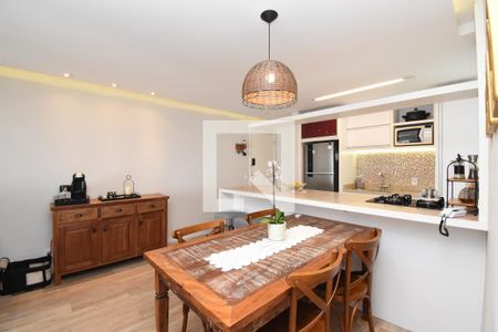 Sala/Cozinha de apartamento à venda com 3 quartos, 90m² em Boa Vista, Curitiba