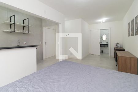 Sala/Quarto de kitnet/studio para alugar com 1 quarto, 34m² em Menino Deus, Porto Alegre