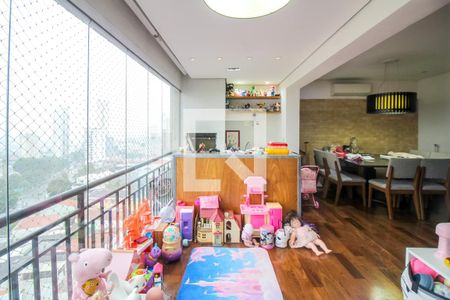 Sala - Varanda de apartamento à venda com 3 quartos, 155m² em Parque da Mooca, São Paulo