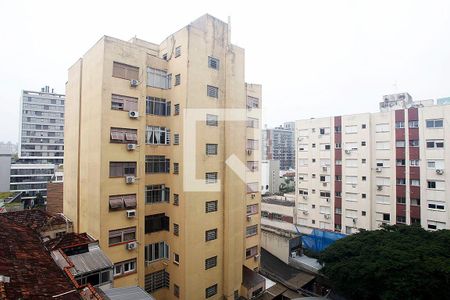 Studio - Sala / Quarto / Cozinha Vista de kitnet/studio para alugar com 1 quarto, 28m² em Cidade Baixa, Porto Alegre