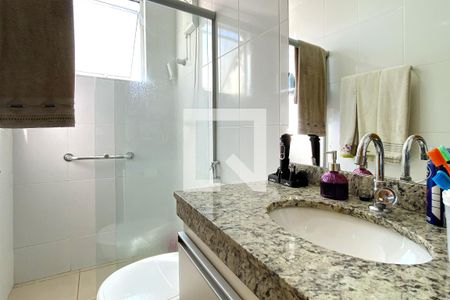 Banheiro da Suíte  de apartamento à venda com 2 quartos, 68m² em Carlos Prates, Belo Horizonte