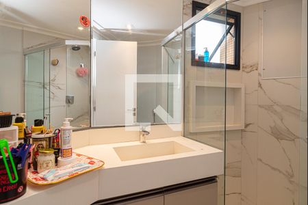 Banheiro da Suíte de apartamento à venda com 2 quartos, 60m² em Bela Vista, São Paulo