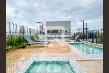 Área comum - Piscina de apartamento para alugar com 1 quarto, 25m² em Centro, Osasco