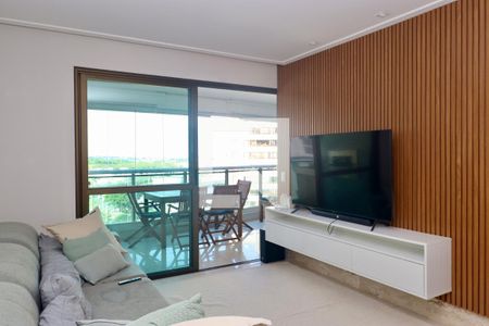 Sala de apartamento para alugar com 3 quartos, 142m² em Patamares, Salvador