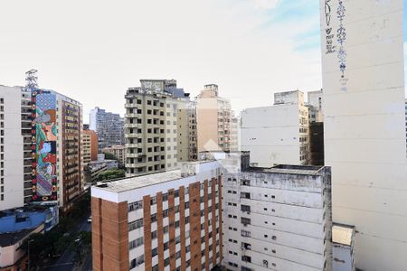 Vista da Sala de apartamento para alugar com 1 quarto, 50m² em Centro, Belo Horizonte