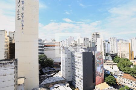 Vista da Sala de apartamento para alugar com 1 quarto, 50m² em Centro, Belo Horizonte