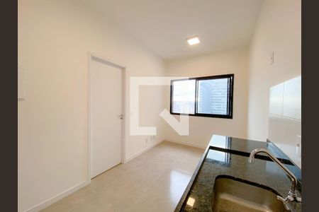 Sala/Cozinha de apartamento para alugar com 1 quarto, 25m² em Pompeia, São Paulo