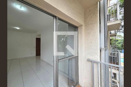Varanda da Sala de apartamento para alugar com 1 quarto, 54m² em Vila Olímpia, São Paulo