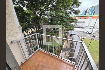 Varanda da Sala de apartamento para alugar com 1 quarto, 54m² em Vila Olímpia, São Paulo