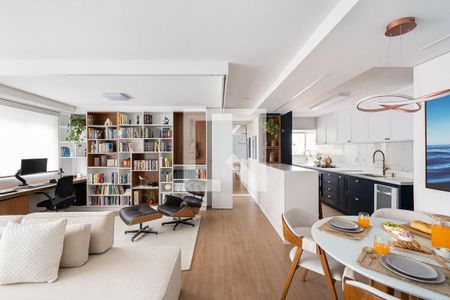 Sala de apartamento para alugar com 1 quarto, 73m² em Vila Mariana, São Paulo