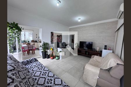 Sala de casa para alugar com 4 quartos, 210m² em Boqueirão, Praia Grande